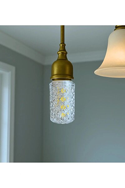 CONANA 10W Dekoratif Kristal Ampul E27 Led Beyaz Renk 1200 Lümen