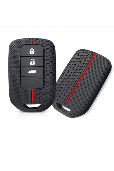 Nildaoto حافظة مفاتيح سيليكون لهوندا سيفيك Fc5 Hr-v Cr-v