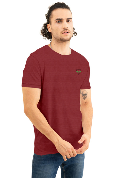 COLOR HUNT Stretch Cotton Mens Crew Neck T- Shirt with Treding Prints