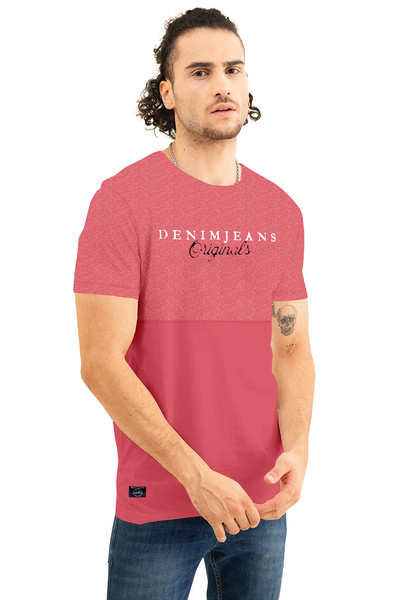 COLOR HUNT 100% Cotton Mens Crew Neck T- Shirt with Treding Prints