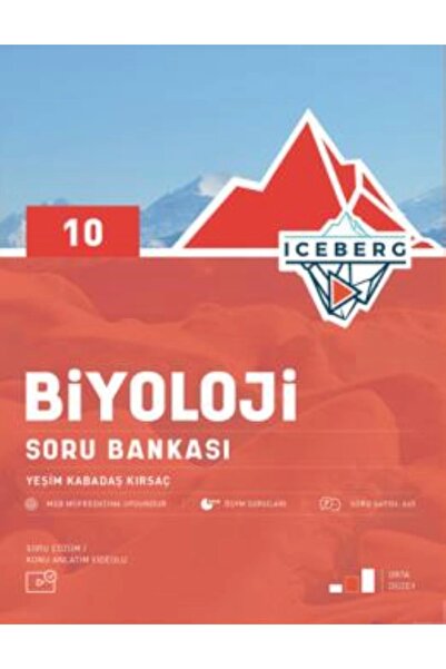 Okyanus Yayınları Okyanus 10. Sınıf Biyoloji Iceberg Soru Bankası
