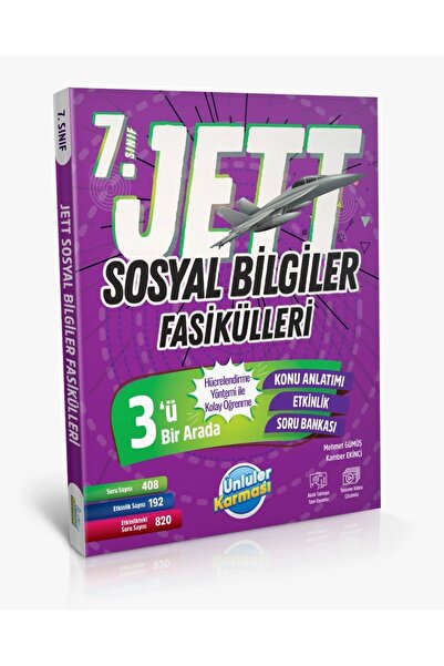 Ünlüler Karması 7. SINIF JETT SOSYAL BİLGİLER FASİKÜLLERİ