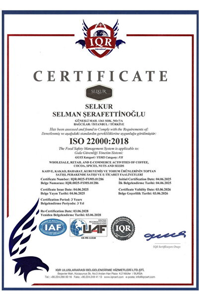 SELKUR Kabuklu Kavrulmuş Makademya Fındığı 500GR(AÇACAK APARATI İLE)