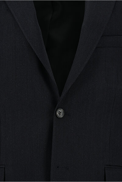 Kiğılı Slim Fit Dar Kesim Klasik Desenli Takım Elbise