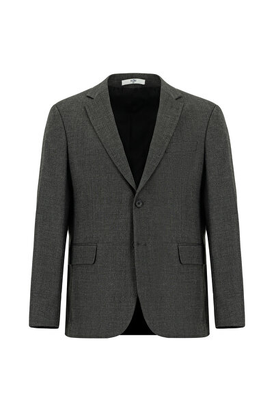 Kiğılı 4 Drop Relaxed Fit Rahat Kesim Jachetă clasică cu imprimeu