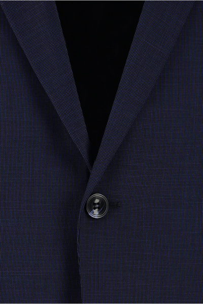 Kiğılı Super Slim Fit Ekstra Dar Kesim Klasik Desenli Takım Elbise