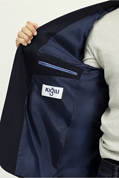 Kiğılı Κλασικό πλεκτό μπουφάν με χαλαρή εφαρμογή και άνετη γραμμή