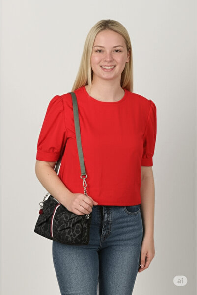 NİLZEND Leopar Yan Çapraz Kot Çanta özel tasarım