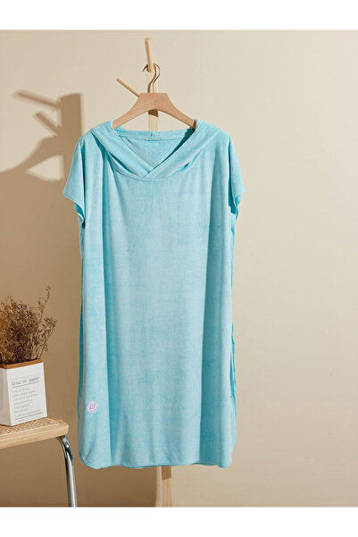 RJ روب استحمام أطفال سماوي من خامة ويفت ناعمة و غطاء رأس عالي الامتصاص وسريع ...