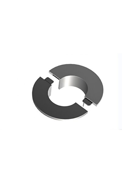 beratsogutma Klima Borusu Montaj Deliği Kapatma Dekoratif Kapak ( Gri ) Renk Kapak + Macun