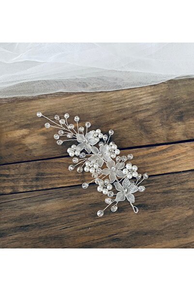 ASİMEL TASARIM Bridal Tiara Hair Accessory Wedding Henna Wedding Promise Engagement Graduation