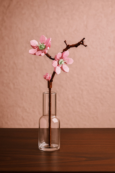 ZUMRANKA Kutulu Dekoratif, Koleksiyonluk Ve Sergilenebilir Çiçek Modeli Yapım Seti