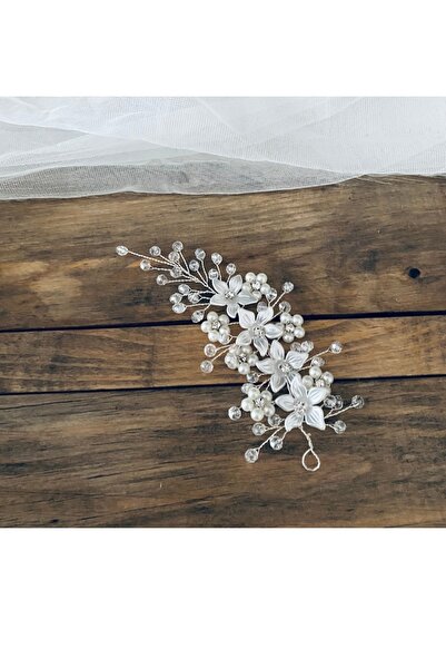 ASİMEL TASARIM Bridal Tiara Hair Accessory Wedding Henna Wedding Promise Engagement Graduation