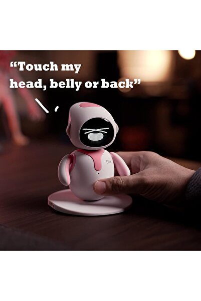 energizelab Eilik Pembe Robot Evcil Hayvan Robotu