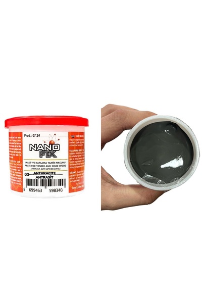 Genel Markalar Mobilya Ahşap Tamir Dolgu Macunu Antrasit Gri 200Gr