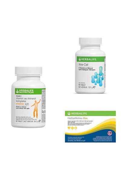 Herbalife Special 3-Pack Vitamin Supplement Set for Men