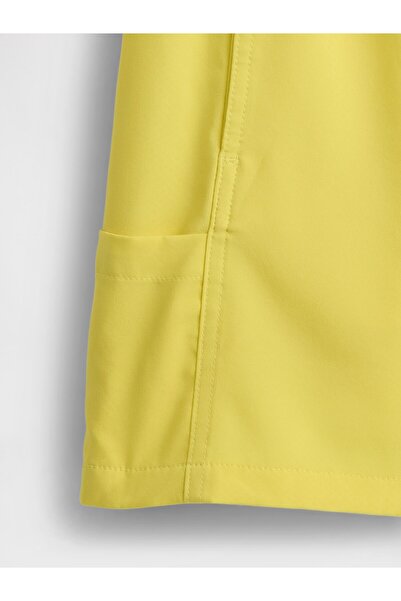 GAP Erkek Çocuk Limon Sarısı Pull-On Hybrit Kargo Şort