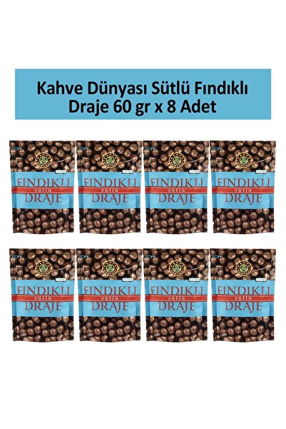 Kahve Dünyası Kahve Dünyası Fındık Draje 60 gr x 8 Adet