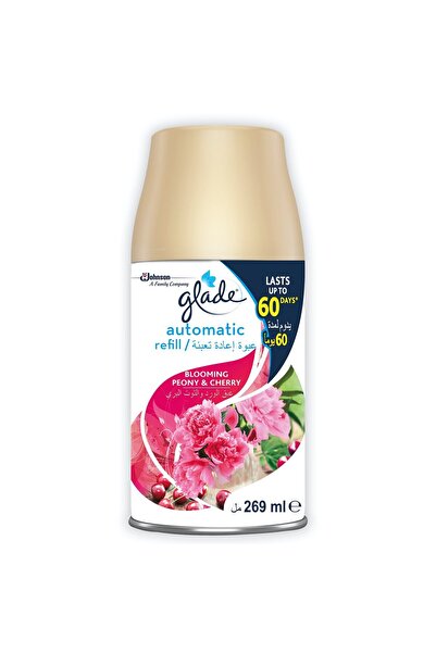 Glade Automatic Refill Air Freshener Blooming And Cherry 269 mlFloral Fragrance for Long Lasting Freshness