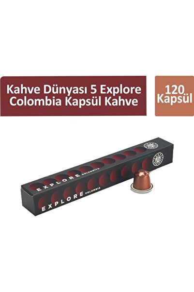 Kahve Dünyası Kahve Dünyası 5 Explore Colombia Kapsül Kahve 120 Kapsül