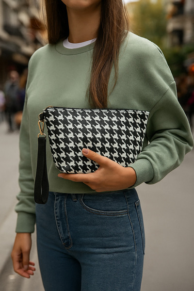 Bagfoni حقيبة مستحضرات التجميل بنمط السفر - حقيبة يد منظمة لمكياج الشاطئ