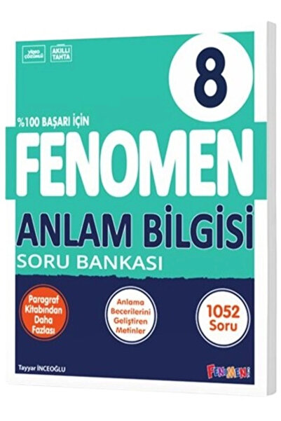 Fenomen 8. Sınıf Anlam Bilgisi Soru Bankası 2025/2026 Müfredata Uygundur