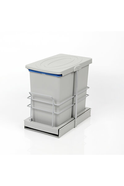 EGETAMAŞ Telescopic Raill Bin 12Lt+12Lt