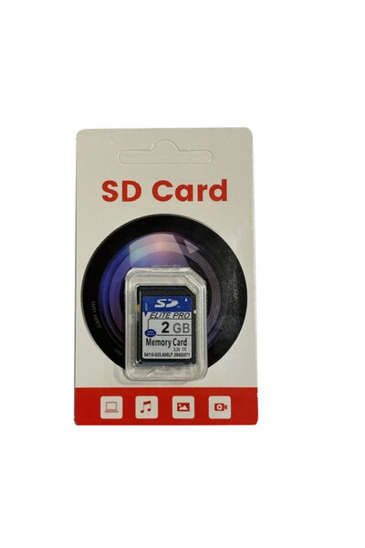 ELITE PRO 2Gb Sd Memory Card for Photographic Cameras 2Gb Sd Memory Card