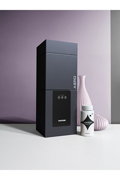 SCENTSAN AERO Akıllı Koku Makinesi Siyah + 200ml Koku