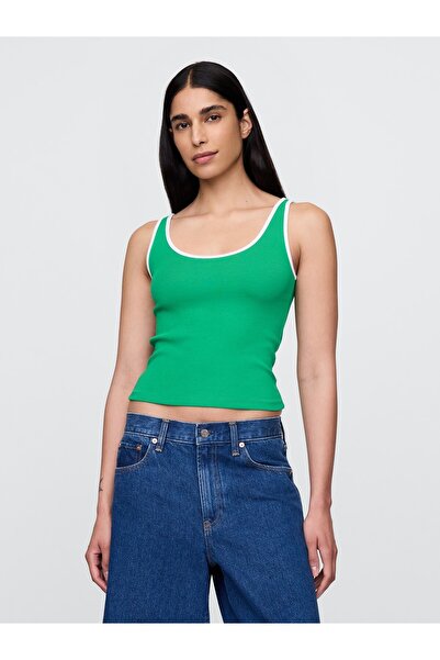 GAP Kadın Yeşil Modern Crop Atlet
