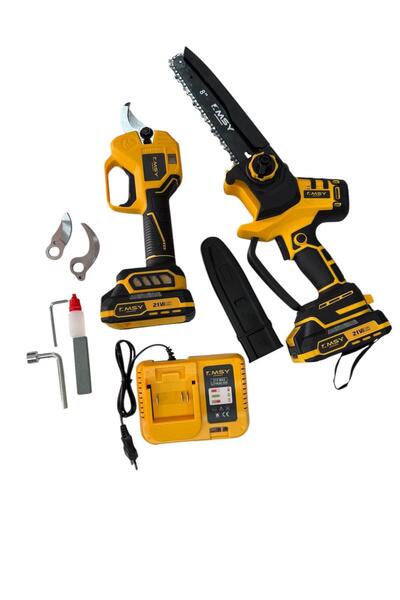 MSY professional MSY KÖMÜRSÜZ PROF BUDAMA SETİ | Şarjlı Bahçe Aletleri | Kömü...