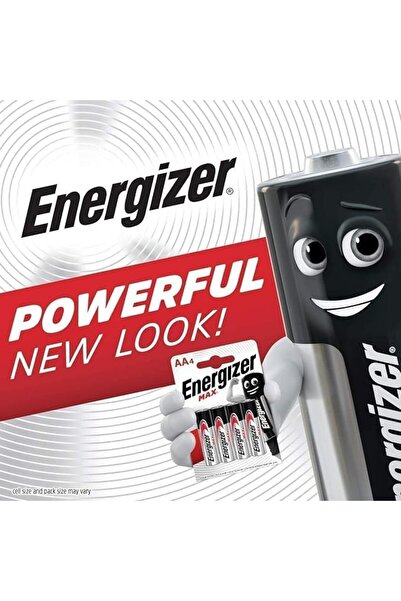 Energizer بطاريات قلوية بحد أقصى 1.5 فولت - عبوة ترويجية AA من 8 + 4