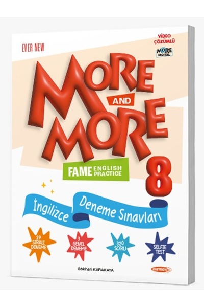 Kurmay Yayınevi More And More 8 Sınıf Selfie Test Deneme