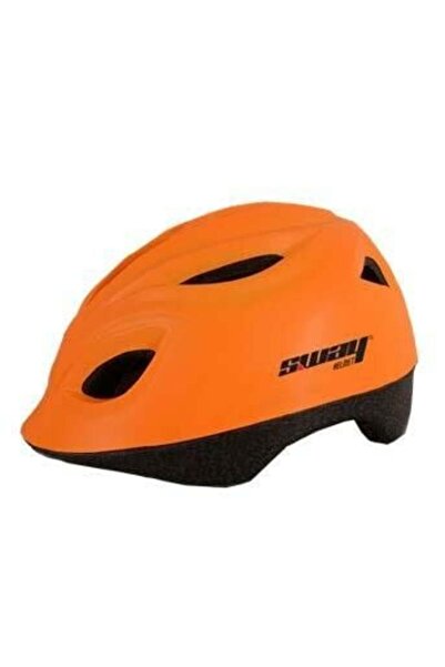 Trendbisiklet Çocuk Bisiklet Kaskı, 5 Renk Siyah-Turucu