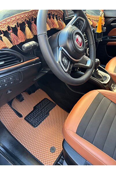 EVAPASS FİAT EGEA CROSS YENİ NESİL EVA OTOPASPAS SETİ (METAL TOPUKLUK HEDİYELİ )