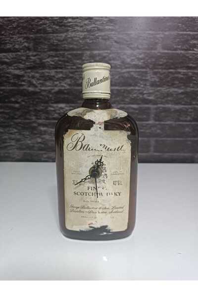 zaykırıksanat Cam Şişe Dekoratif Masa Raf Saati Sessiz Mekanizmalı