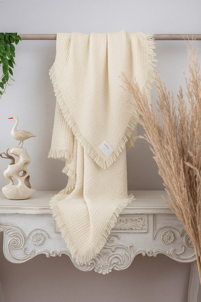 Childora 100% Organic Cotton 4 Layer Muslin Blanket – 110X100 cm |   Soft Baby Blanket, Hypoallergenic