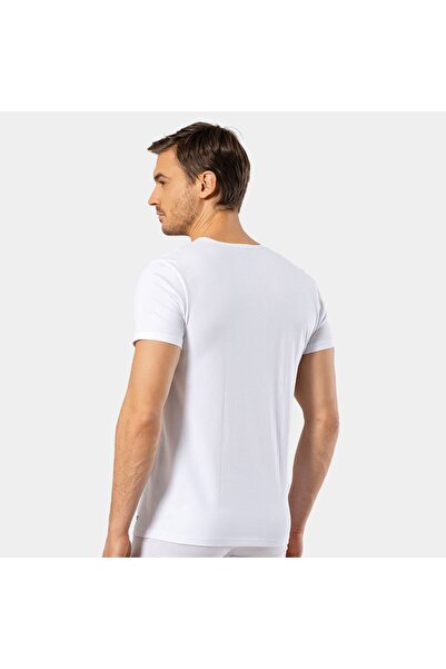 Cacharel - Μπλουζάκι με λαιμόκοψη 1305/Λευκό