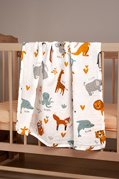 Menderes Home Bebek 3'lü Müslin Set Douce