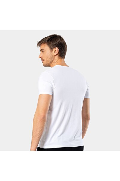 Cacharel 1332 Men's V-Neck Short Sleeve T-shirt