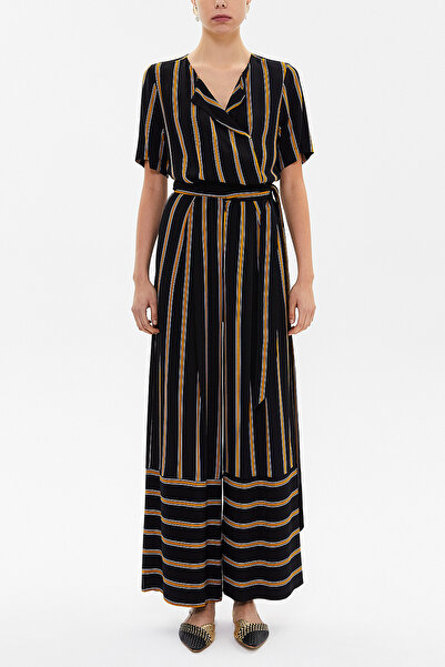 SOCIETA Siyah Anvelop kapamalı tulum 10079