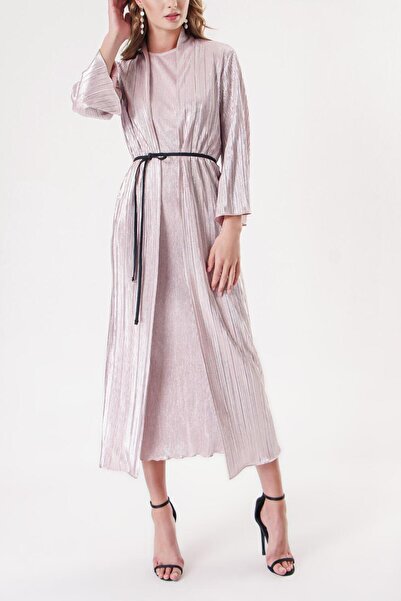 SOCIETA Gümüş Kemer detaylı kimono 94237