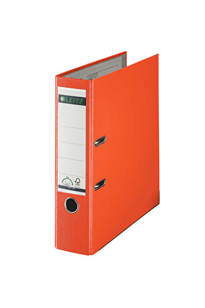 Leitz Office Folder Wide Plastic Orange 1010t