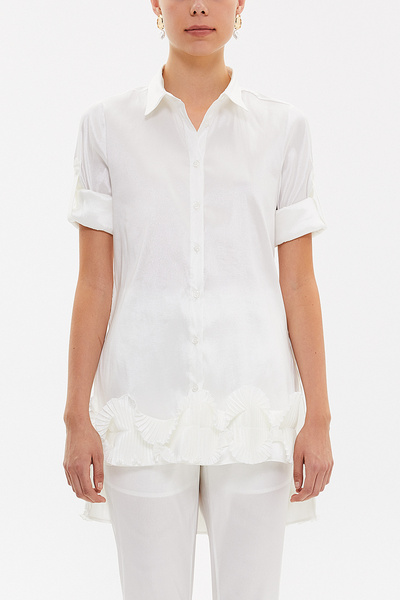 SOCIETA Pleated Shirt 10735