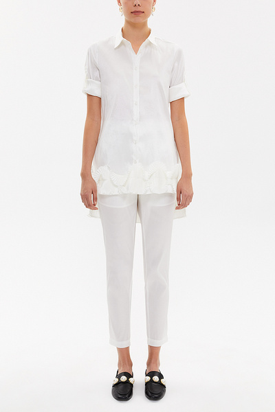 SOCIETA Pleated Shirt 10735