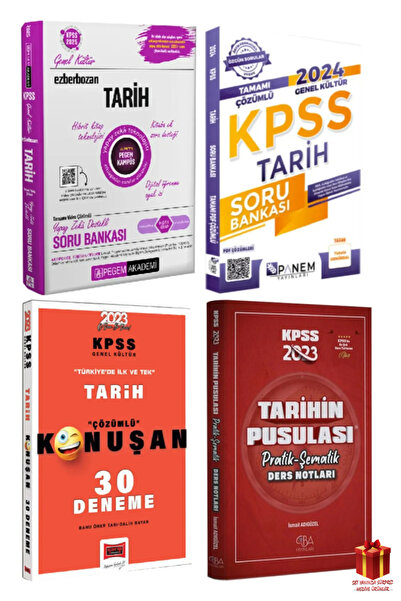 Pegem Akademi Yayıncılık 2025 Pegem KPSS Tarih Soru Bankası+Panem KPSS Tarih ...