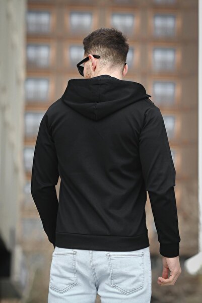 Oksit Φούτερ Chev Micro Interlock με όρθιο γιακά και φερμουάρ