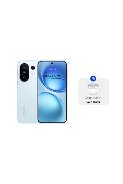 vivo X200 FE Buzul Mavi 12GB 256GB