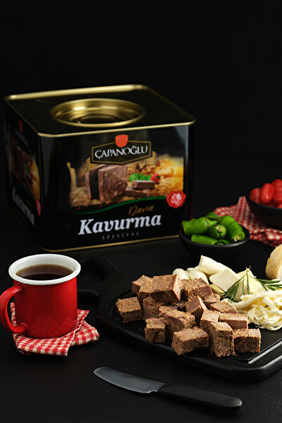 Çapanoğlu Geleneksel Teneke Dana Kavurma 20-21 KG Özel Üretim Katkısız ve Koruyucusuz Ekonomik Paket