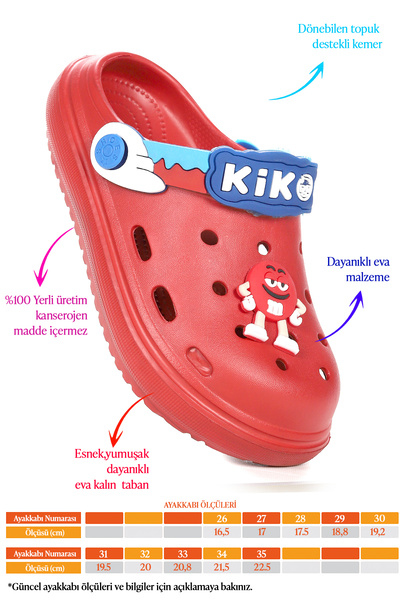 Kiko Kids Eva Beach Pool School Nursery Girl's Slippers Twg 755-1